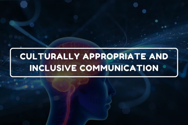 Culturally Appropriate and Inclusive Communication - B.Pharm Healthcare Psychology and Communication Skills chapter 15 notes