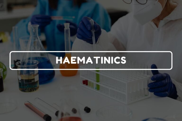 HAEMATINICS