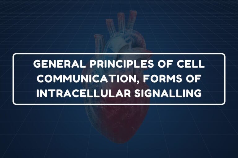 Cell Communication – B.Pharm HAP-I Chapter 5 diagram